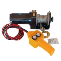 Электрическая лебёдка 4500lbs/2041 кг 12v стальной трос